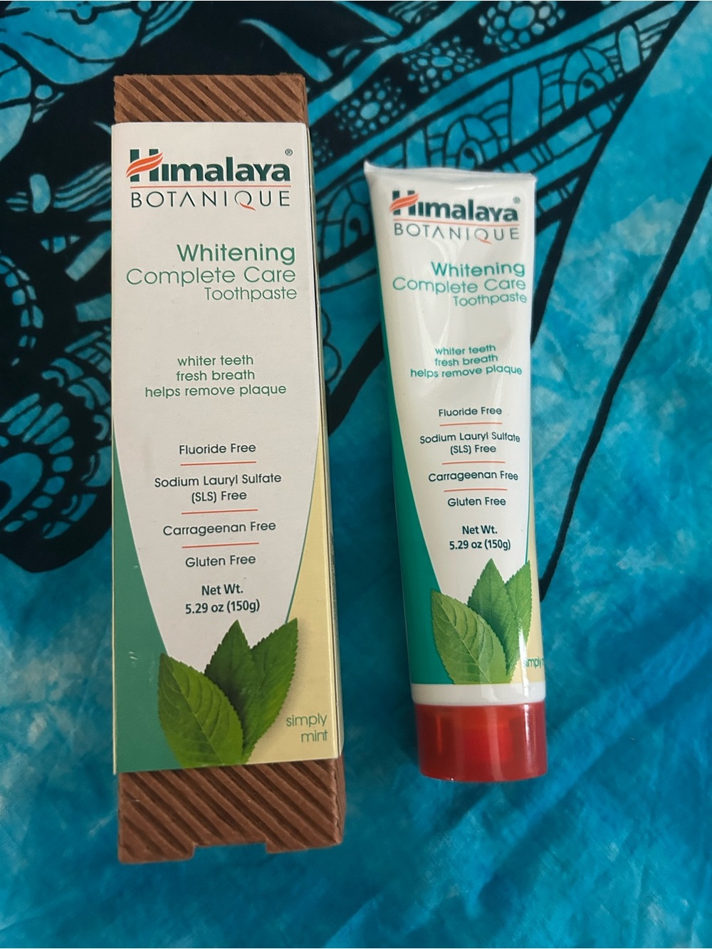 Himalayan Botanique Whitening Complete Care Toothpaste 5.29 oz Simply Mint